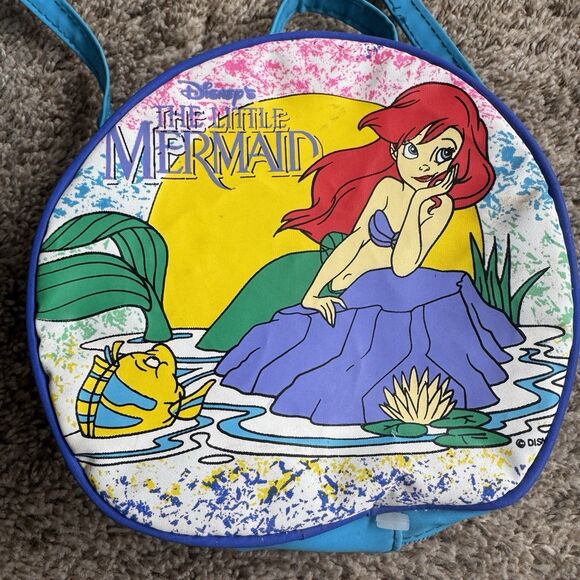 Vintage The Little Mermaid Girls Purse - Disney - 90s - 1990 - Bag - Ariel - Picture 2 of 5